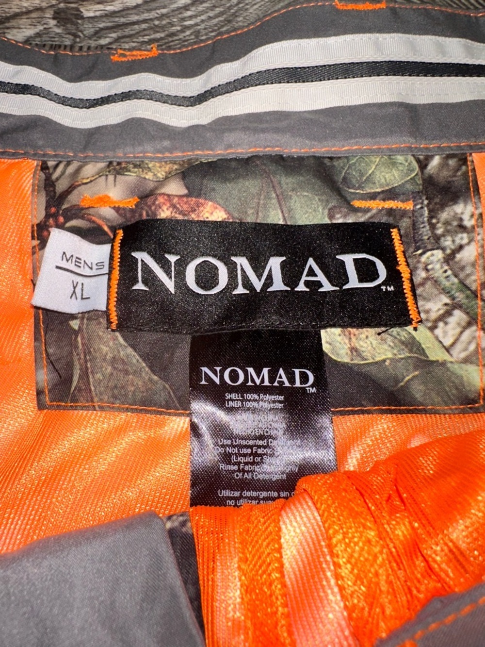 Nomad Realtree Camo Pants- Multicolor Scent Concealer Mossy Oak Size XL Hunting